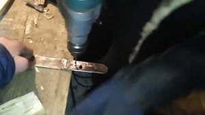 проэкт нож из штыковой лопаты