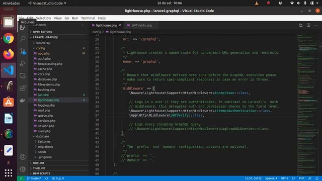 CRUD usando GraphQL + Lighthouse + Laravel + Postgres + JWT 22/25 Adicionando JWT смотреть онлайн