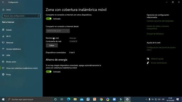 como compartir internet de mi pc a mi celular (Windows 10) 2020 смотреть онлайн