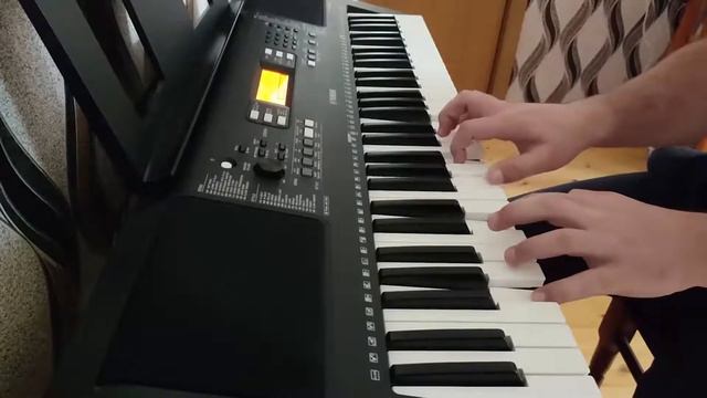J. S. Bach - Prelude No. 1 in C major (BWV 846) on Yamaha PSR-E363 смотреть онлайн