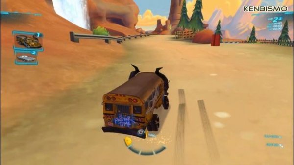 Cars 2 The Video Game Driven To Win Mod - Miss Fritter - Timberline Sprint - PC Gameplay 1080p HD