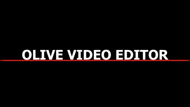Olive video editor - Graph Editor (promo) смотреть онлайн