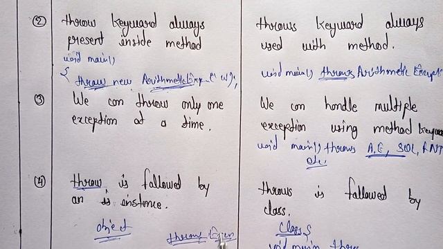 Difference between throw and throws in java | coding experiment смотреть онлайн