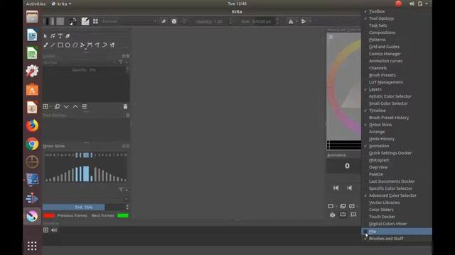 Krita How To See File Menu Ubuntu 18 04 смотреть онлайн