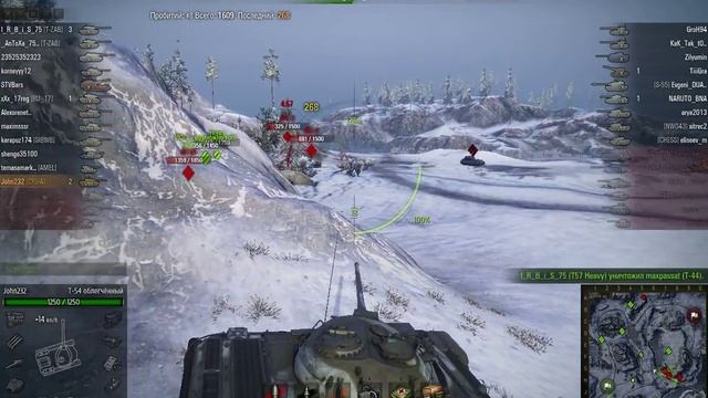 Т-54 облегчённый, Заполярье, Стандартный смотреть онлайн