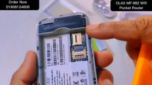 Olax MF982 WiFi Pocket Router 3000 Mah With Display New Intact ||