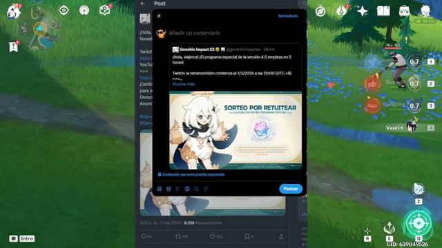 !NUEVOS CÓDIGOS DE PROTOGEMAS LIMITADOS! PROTOGEMAS GRATIS! y 10 DESEOS GRATIS! Genshin impact 4.5 смотреть онлайн