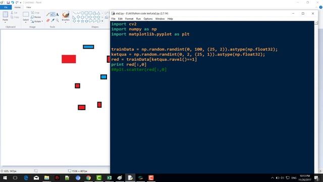Machine learning với OpenCV python - Bài 10 THUẬT TOÁN K-Nearest Neighbour láng giềng gần nhất смотреть онлайн
