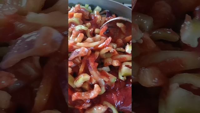 КАБАЧКОВОЕ ЛЕЧО, простой рецепт, минимум ингредиентов, пропорции в описании #рецепты