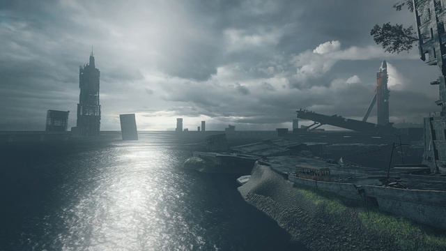 Submerged city | NieR:Automata | Sea Sounds & Cozy Ambience ASMR for study, sleep & relax смотреть онлайн