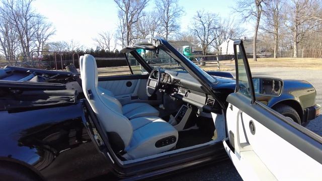 1987 Porsche 911 Cabriolet - One-Owner Since New смотреть онлайн