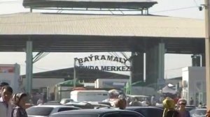Закрытый Туркменистан новый рынок Байрам Али.  Часть 2