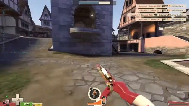 Три человека и роботы Team Fortress 2 смотреть онлайн
