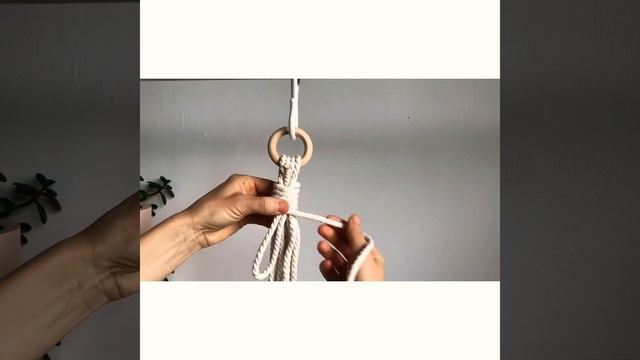 Macrame tutorial- Gathering Knot. смотреть онлайн