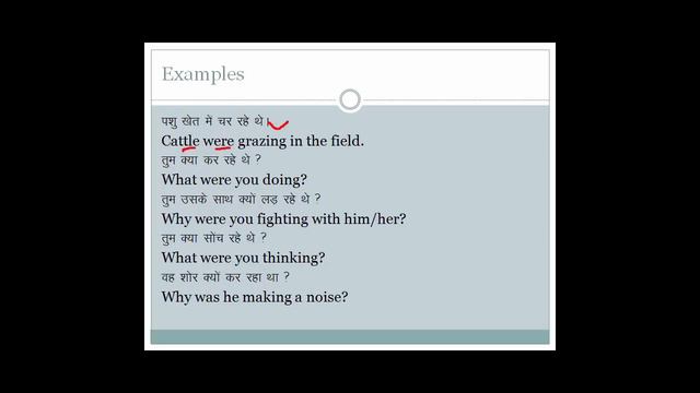 Video#14 Past Continuous Tense | English Speaking Course (in hindi) смотреть онлайн