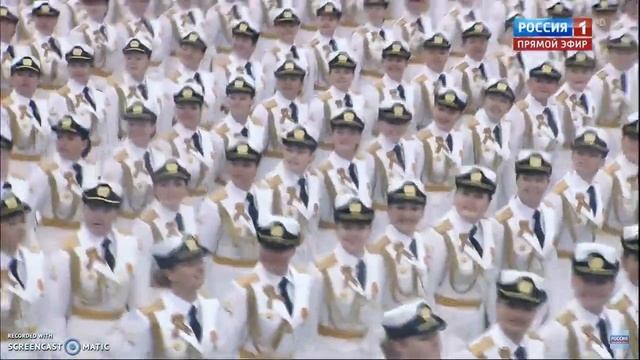 Девушки Военные на Параде Победы от 09.05.17 смотреть онлайн