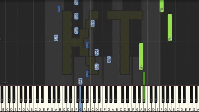 Crab Rave By Noisestorm - Medium Mode [Piano Tutorial] (Synthesia)