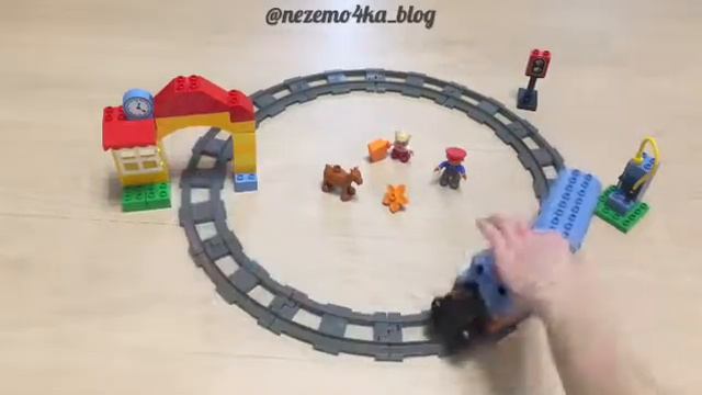 “Мой первый поезд” LEGO Duplo смотреть онлайн