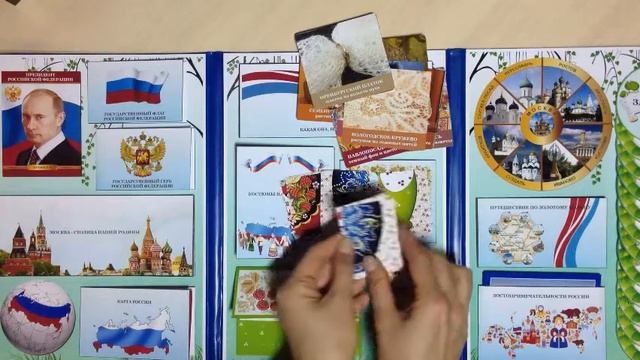 Лэпбук по патриотическому воспитанию дошкольников "Наша Родина Россия" смотреть онлайн