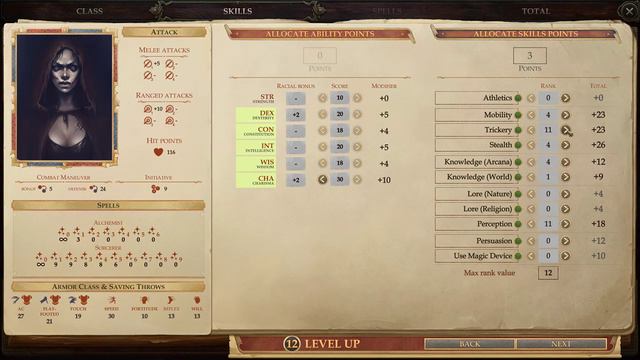 Pathfinder Kingmaker - Full Respec Solo Unfair mode Sorcerer build, including "character creation" смотреть онлайн