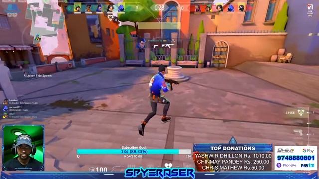 Monday Madness Valorant with Facecam смотреть онлайн