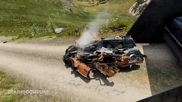 Epic High Speed Car Jumps #266 – BeamNG Drive | CrashBoomPunk смотреть онлайн