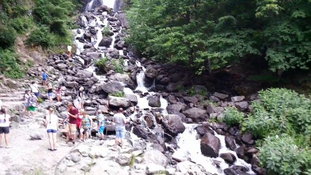 Молочный водопад, оз. Рица, Абхазия смотреть онлайн