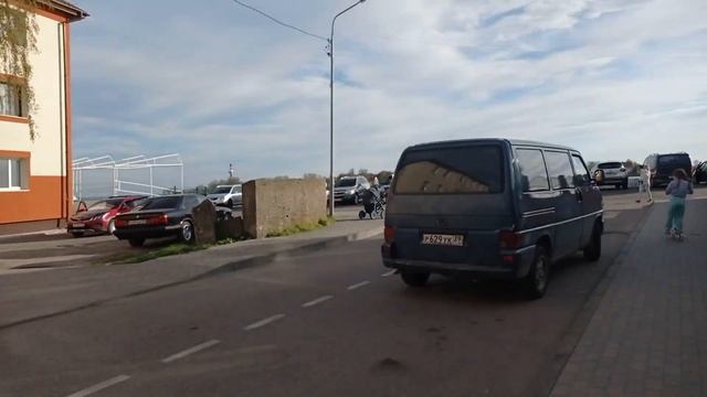 Из Калининграда в Балтийск на 107 автобусе. Майский вечер в Балтийске. смотреть онлайн