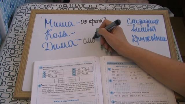 Самостоятельная и контрольная работы.