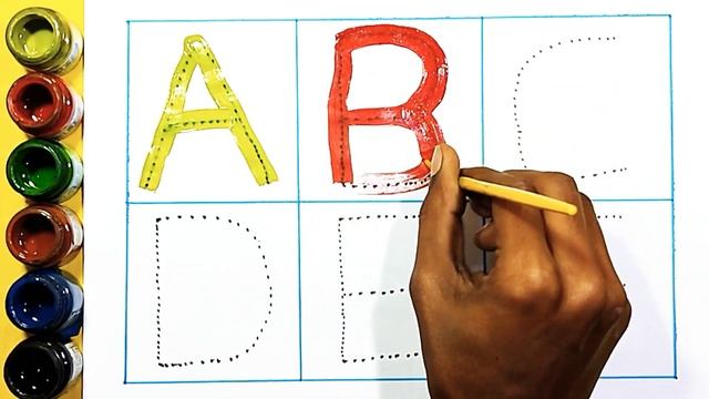 abcd, abcde, a for apple b for ball C for cat,alphabets, phonics song, अ से अनार, painting alphabet смотреть онлайн