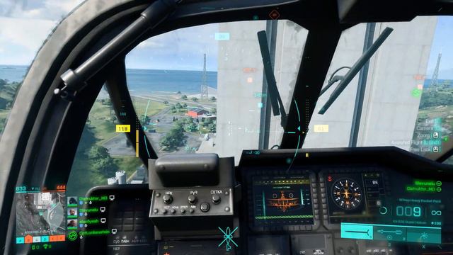 Battlefield 2042 Helicopter Gameplay 1440p GTX 1660-TI Laptop смотреть онлайн