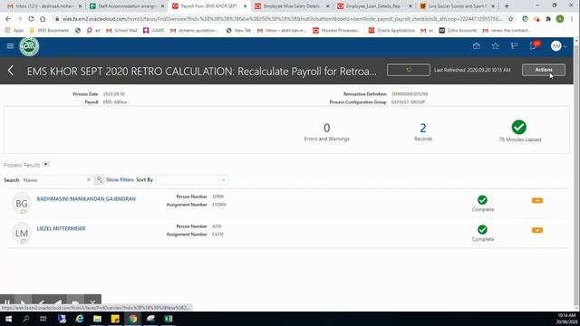 ORACLE FUSION PAYROLL CYCLE-HOW TO ROLL BACK смотреть онлайн