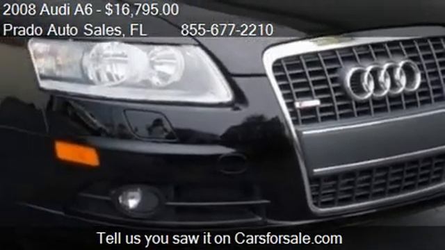 2008 Audi A6 3.2 4dr Sedan for sale in Miami, FL 33144 at th смотреть онлайн
