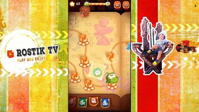#2 Cut The Rope Magic (Ам Ням Сказки). Игра Ам Ням смотреть онлайн. Om Nom Magic. Скачать Full Free смотреть онлайн