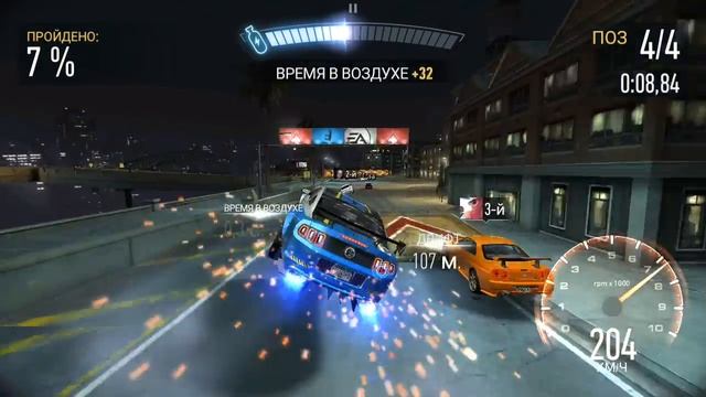 Прохождение события на Ford Shelby GT500 в NFS NL (6.7) смотреть онлайн