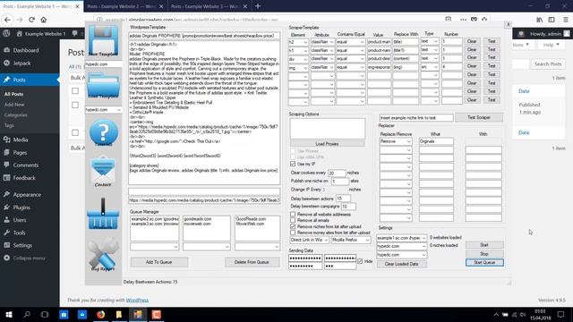 Wordpress Niche Generator - Queue Manager смотреть онлайн
