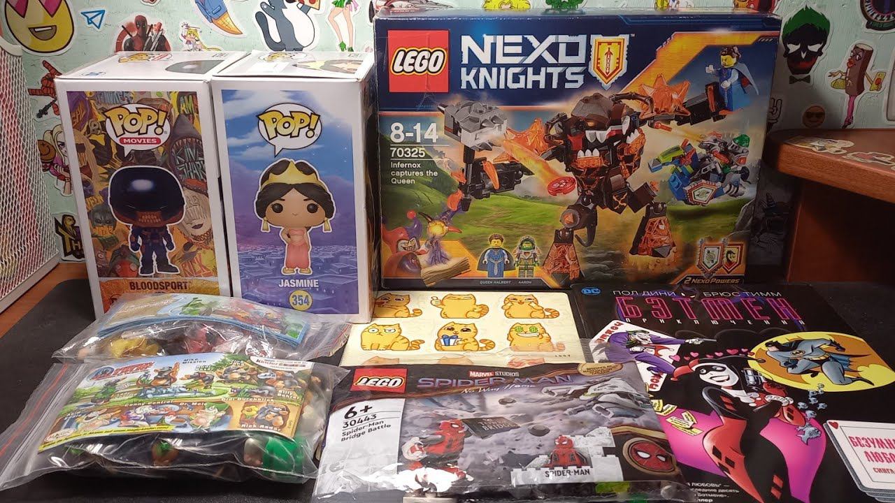 ГИК-ЗАКУПКА / Funko, Lego | Kinder / Marvel, DC / Обзор и распаковка! смотреть онлайн