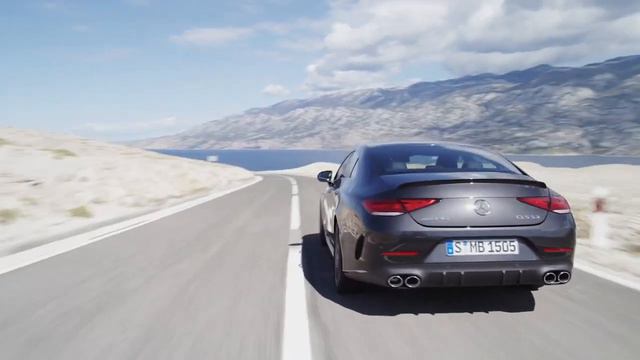 New 2021 Mercedes AMG CLS 53 Coupé Black Color смотреть онлайн
