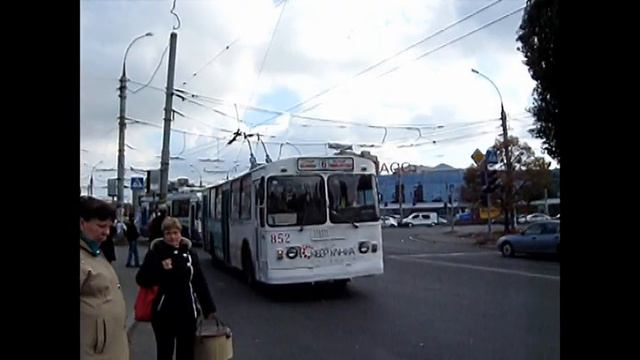 Харьков: КТГ-1 #018, ЗИУ-682 #852 и ЗИУ-682Г-016-02 #2335 смотреть онлайн