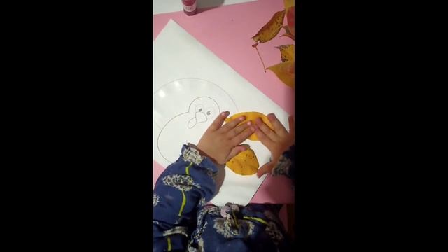 Поделки из листьев с детьми смотреть онлайн