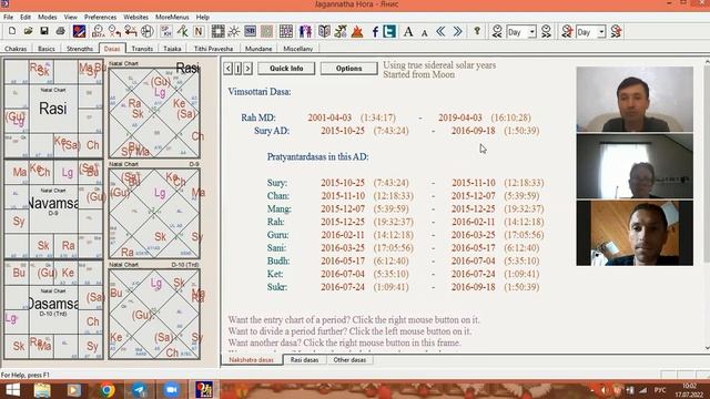 Периоды в Навамше D-9 на практике. Милость и карма смотреть онлайн