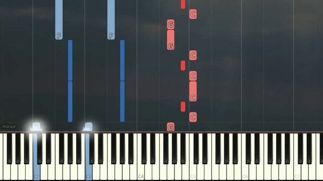 Coolio - Gangsta's Paradise | Piano Pop Song Tutorial Sheet смотреть онлайн