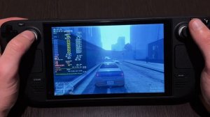 GTA 5 Steam Deck 40-60 FPS / тест ГТА 5 на Стим Дек