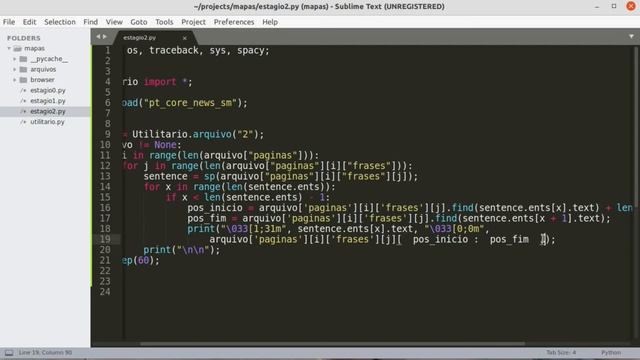 Extrair texto com Selenium e processar o texto com Python, NLTK e Scapy Parte 4 смотреть онлайн