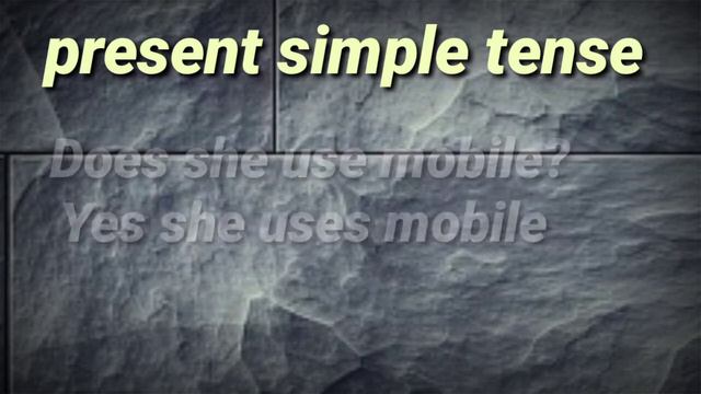 present simple tense with third person смотреть онлайн