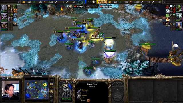 120 (UD) vs Fly100% (ORC) - WarCraft 3 - WC3635 смотреть онлайн