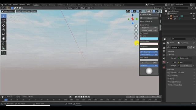 Blender Tutorial/How to create sky in blender 2.92 eevee/Create Sky in 2mns/Blender 2.92. смотреть онлайн