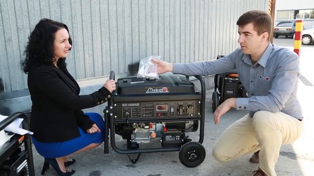 Генератор Matari BS 10000E смотреть онлайн