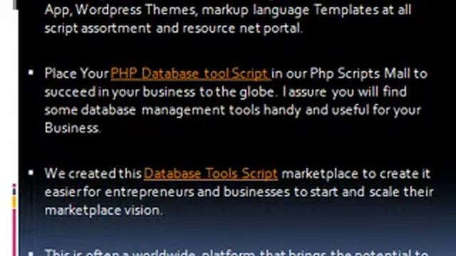 PHP Database Tools Script, Database Tools Script смотреть онлайн