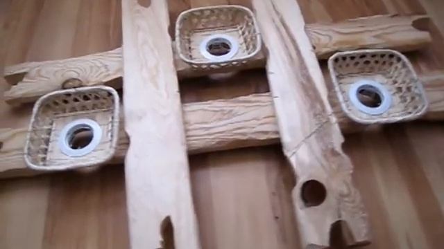 Наша дача.Люстра своими руками под старину для любимой дачи. смотреть онлайн